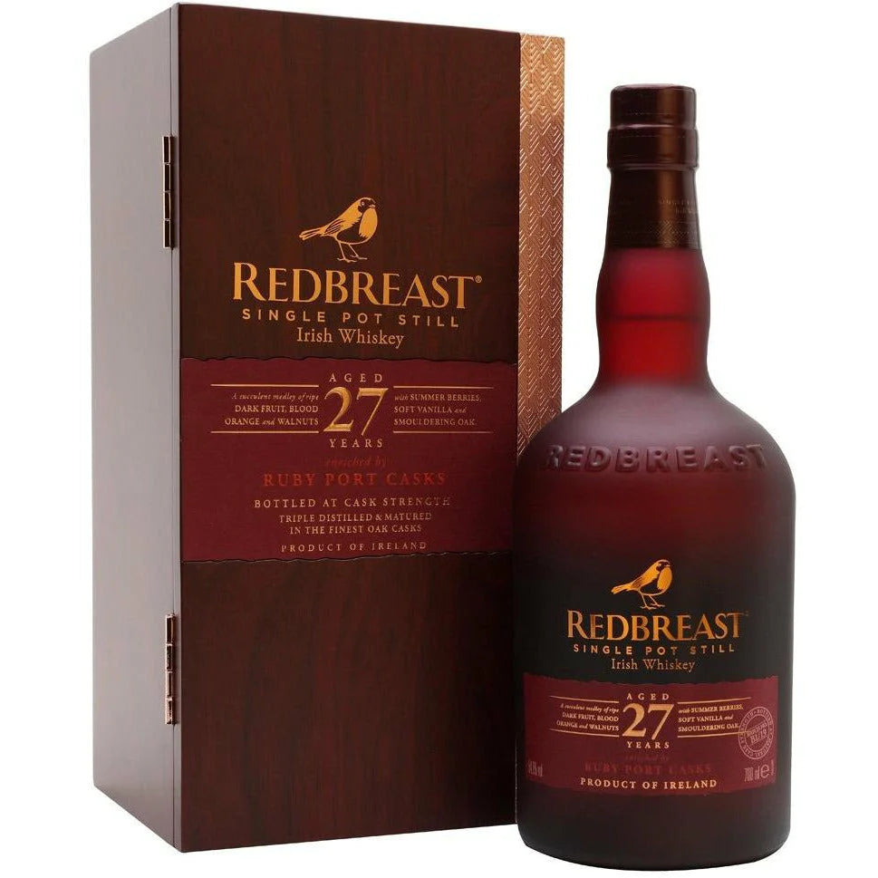 Redbreast Ruby Port Casks 27 Year Old Single Pot Still Irish Whiskey