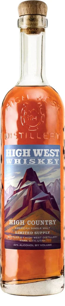 High West High Country American Single Malt Whiskey Utah