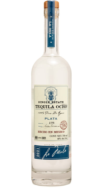 Tequila Ocho Plata Single Estate