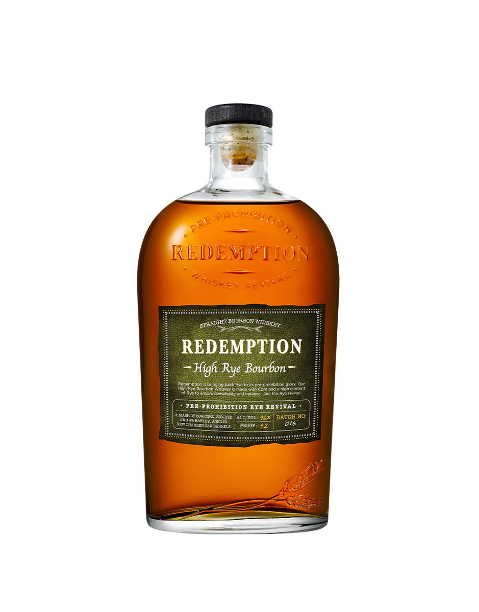 Redemption High Rye Bourbon Bourbon Whiskey