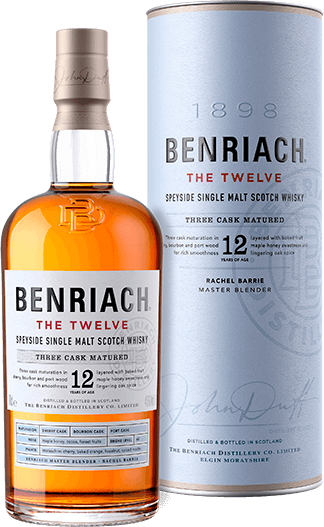 BenRiach 'The Twelve' 12 Year Old Single Malt Scotch Whisky