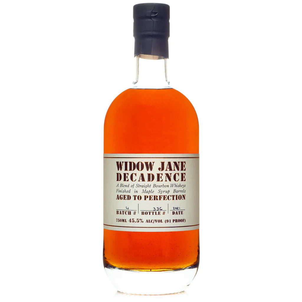 Widow Jane Decadence Straight Bourbon Whiskey