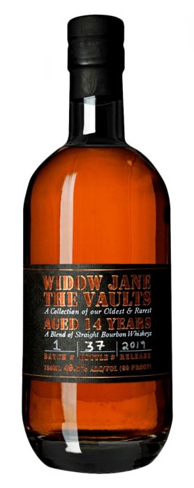 Widow Jane The Vaults 14 Year Old Straight Bourbon Whiskey New York