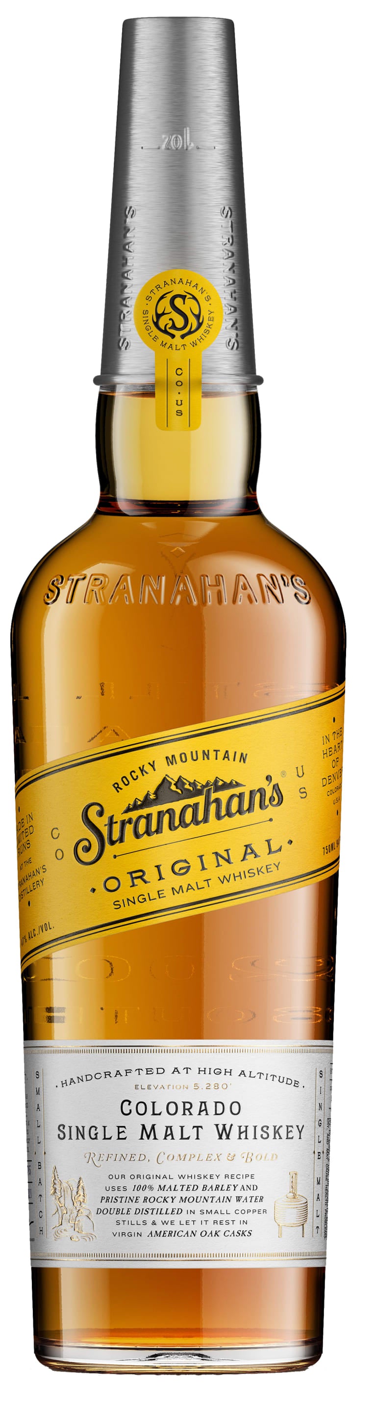 Stranahan's Original Single Malt Whiskey Colorado